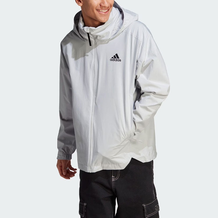 adidas Traveer Rain.Rdy Jacket 'Grey' IK3145 - 2