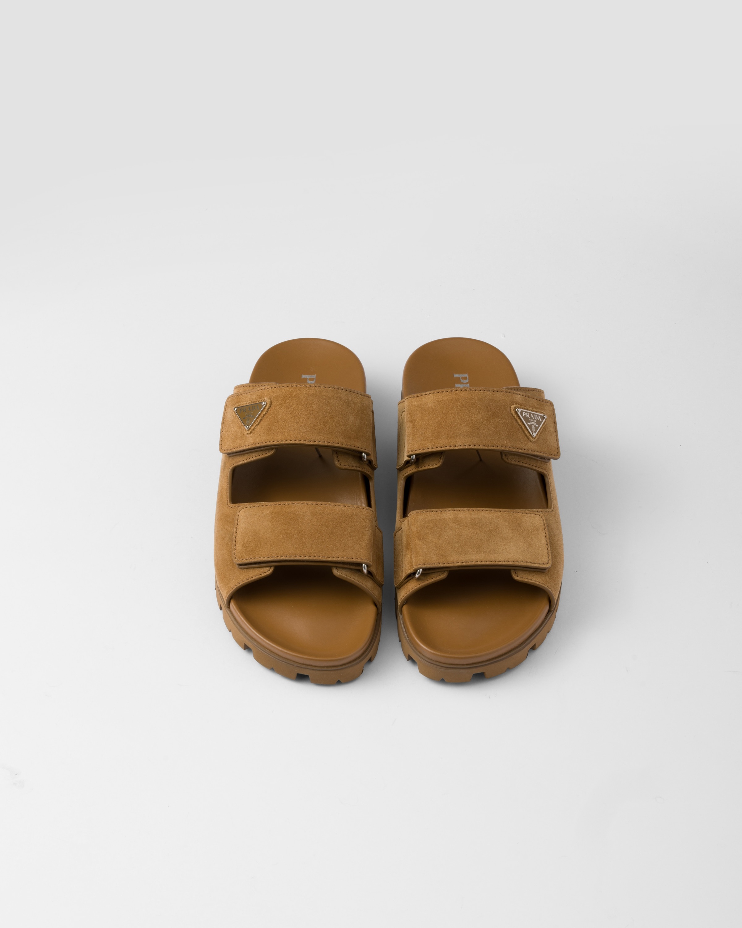 Prada Suede band sandals | prada | REVERSIBLE