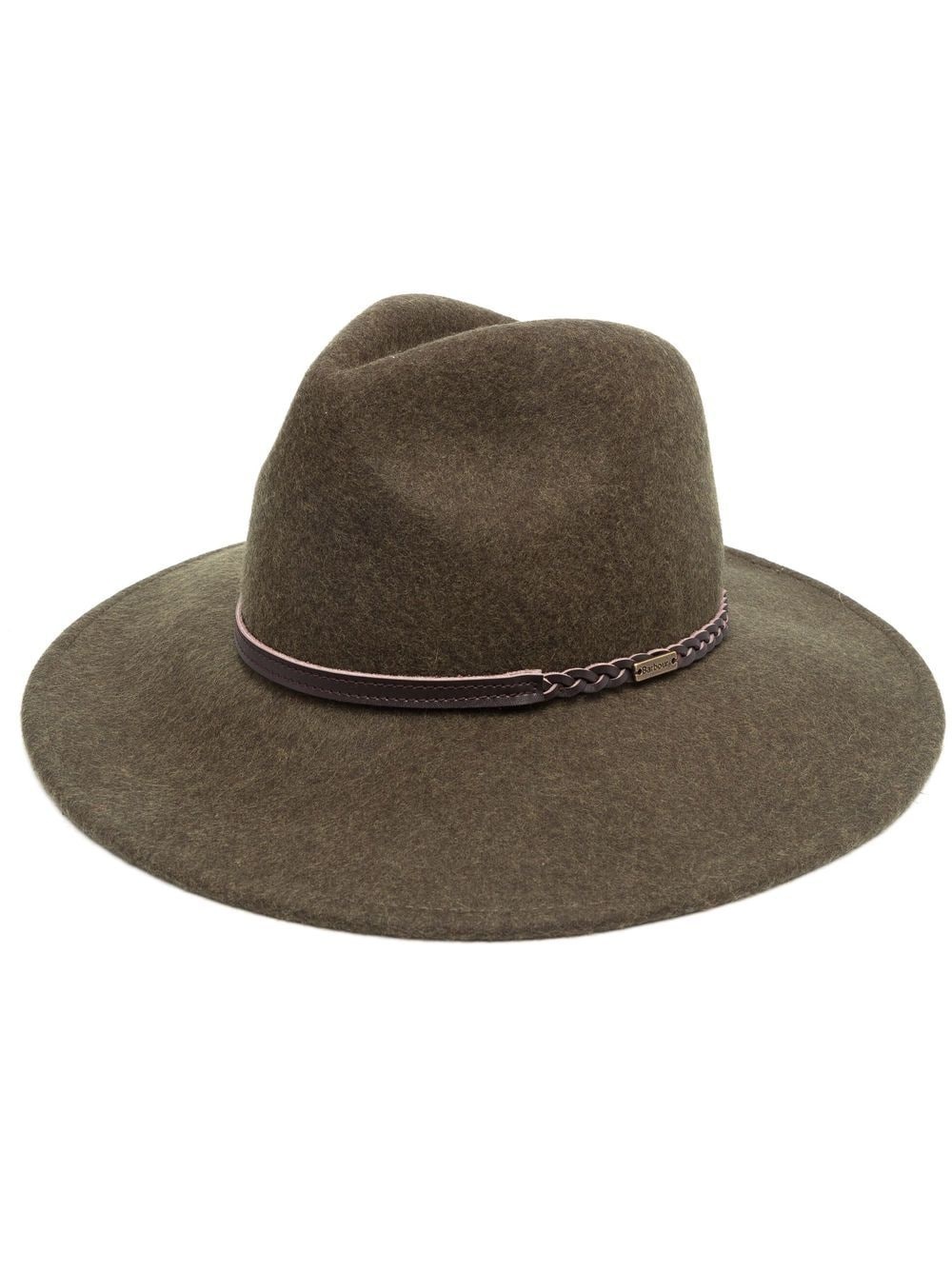 logo trim fedora hat - 1