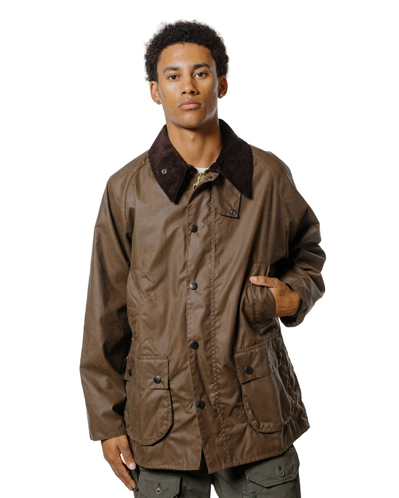 Barbour Bedale Wax Jacket Bark outlook