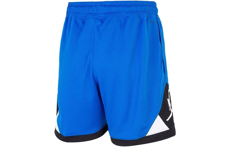 Jordan Men's Jordan Dri-FIT Sports Training Splicing Colorblock Shorts Blue CV3087-405 outlook