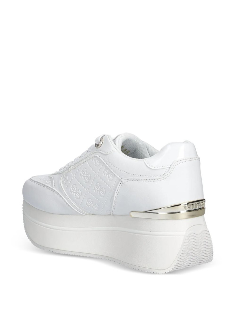 Camrio 4G logo embossed platform sneakers 4