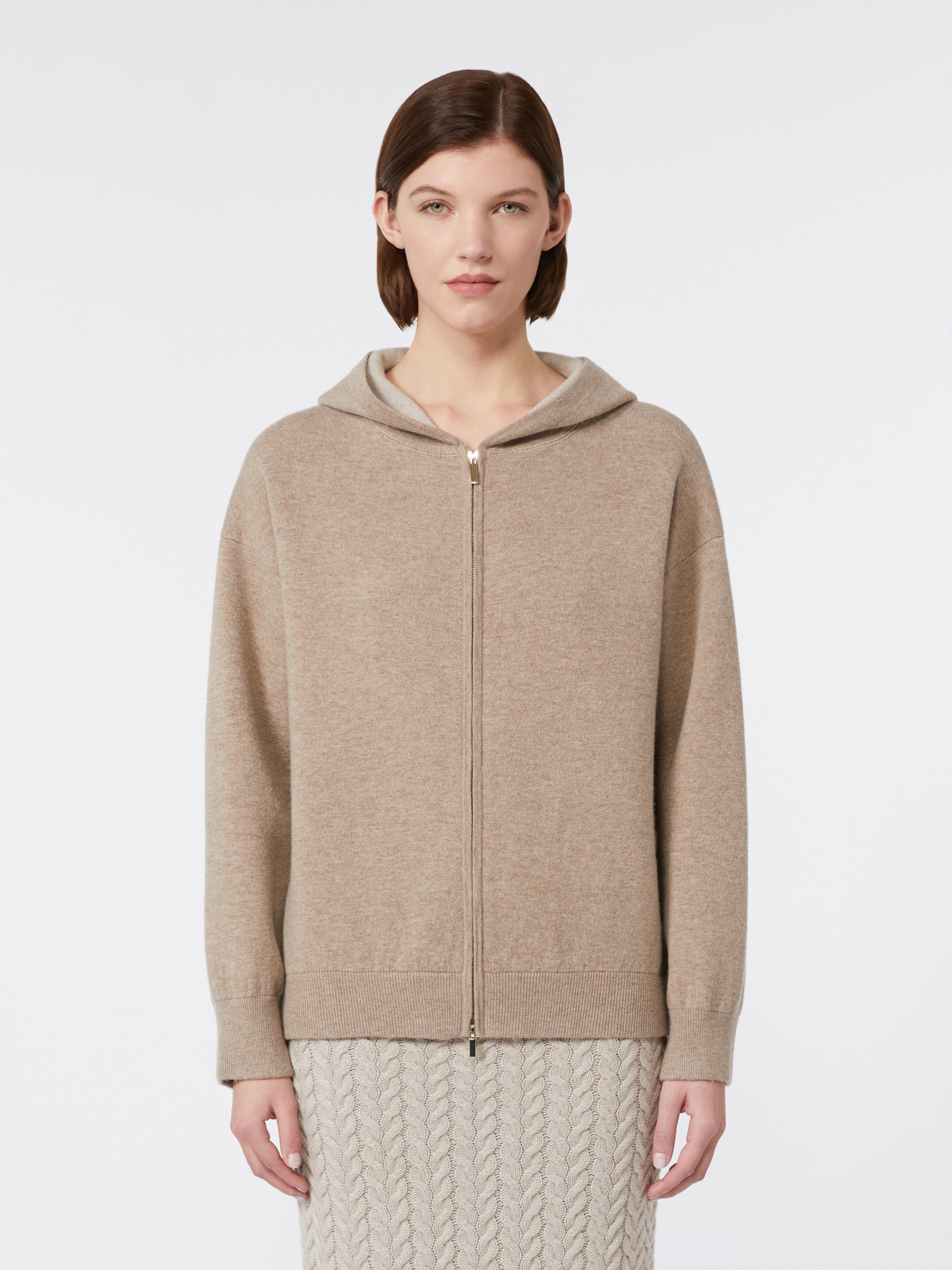 KURT Wool and cashmere hooded cardigan - 3