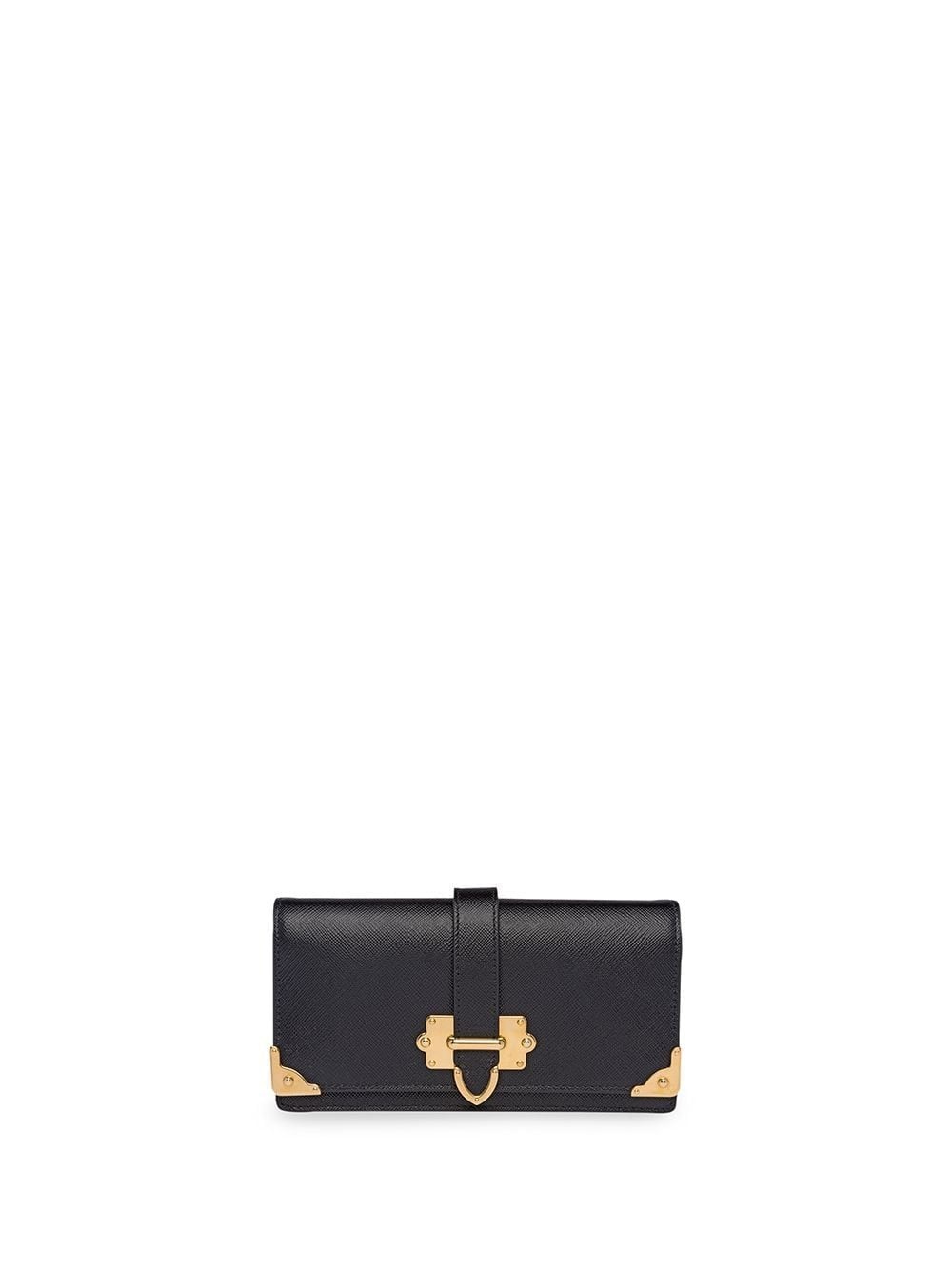 Cahier Saffiano mini cross-body bag - 1