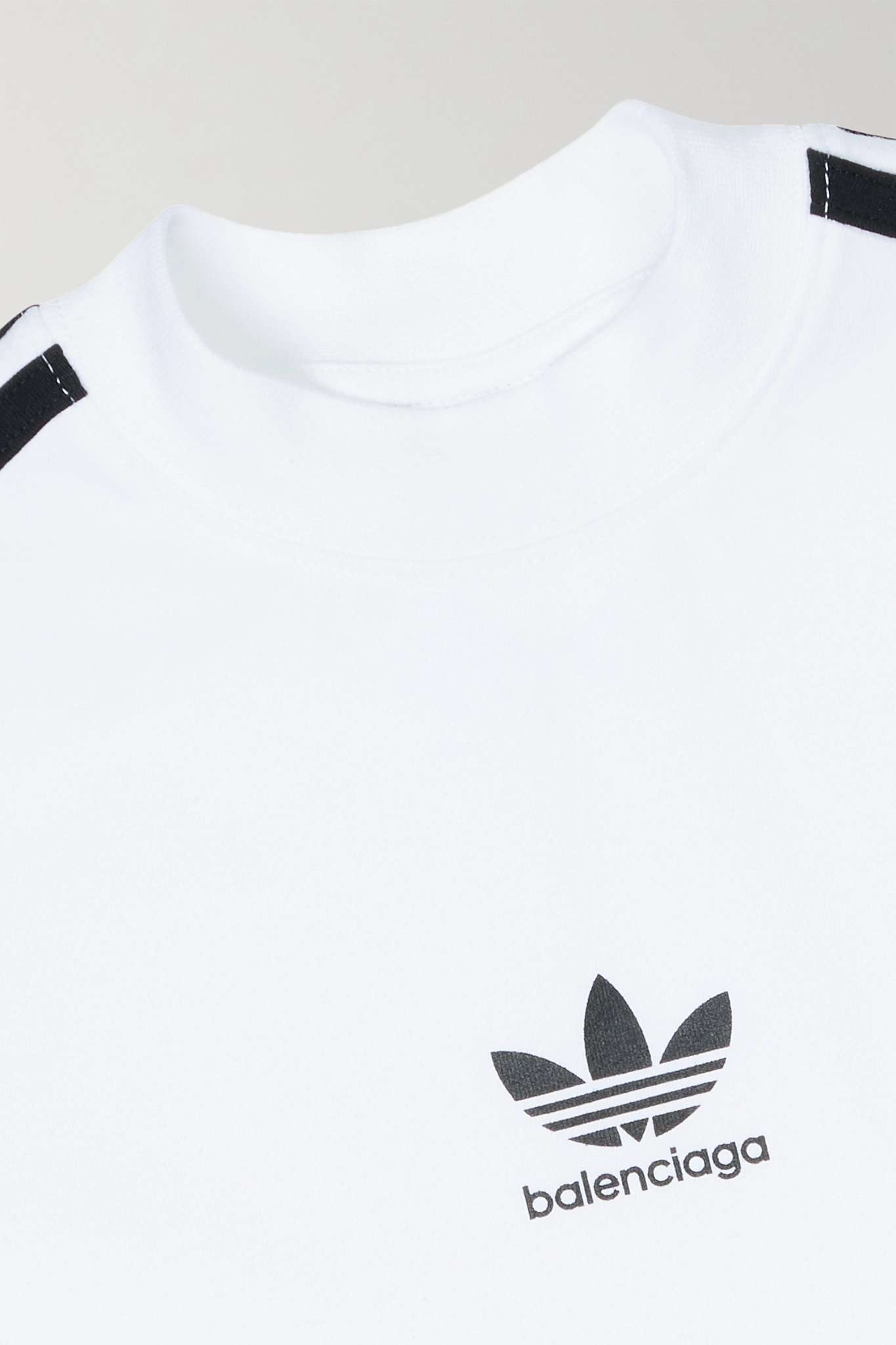 BALENCIAGA Women's Balenciaga / Adidas Shrunk T-shirt in White