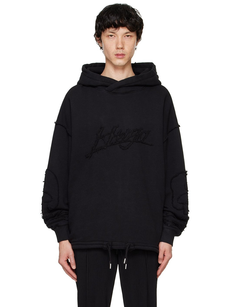 Black Logo Hoodie 1