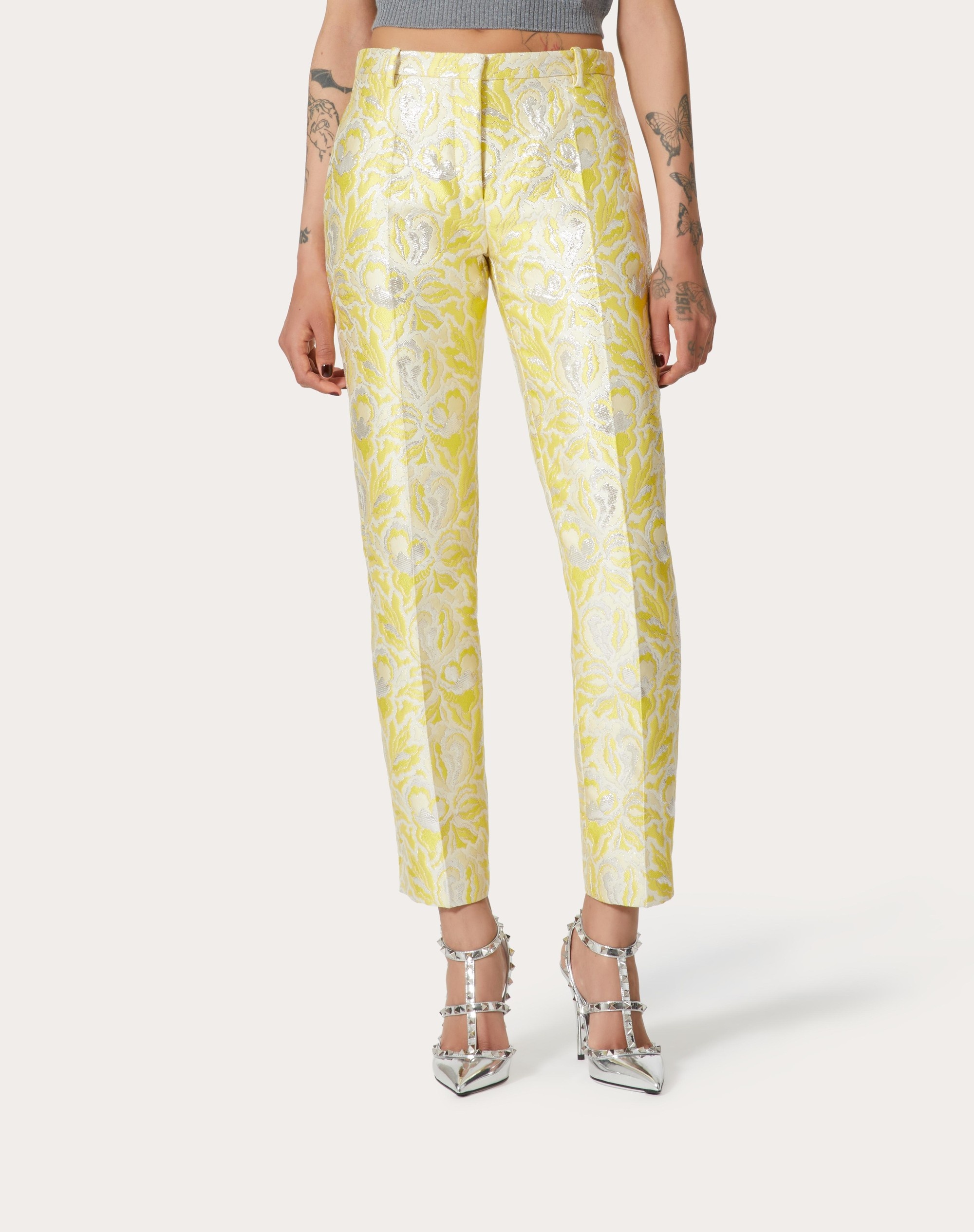 IRIS BROCADE PANTS - 3
