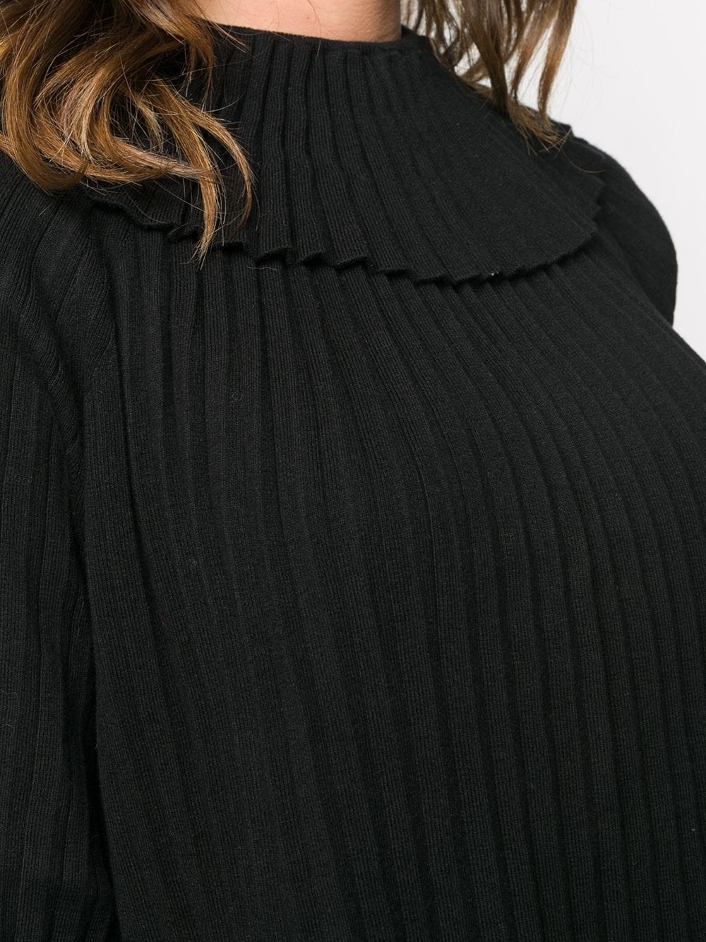 pleated layered blouse - 5