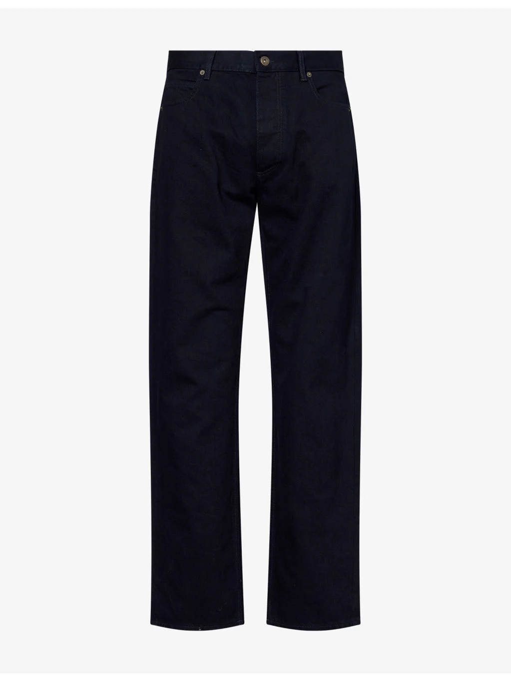 Rinsed Straight-Leg Denim Jeans - 1