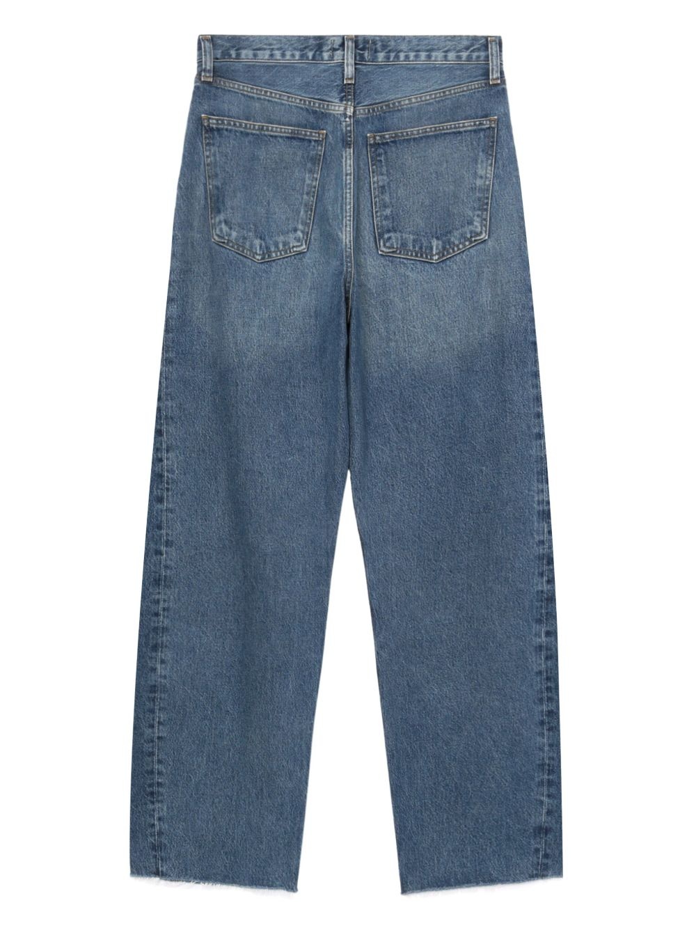 mid-rise cotton-blend jeans - 6