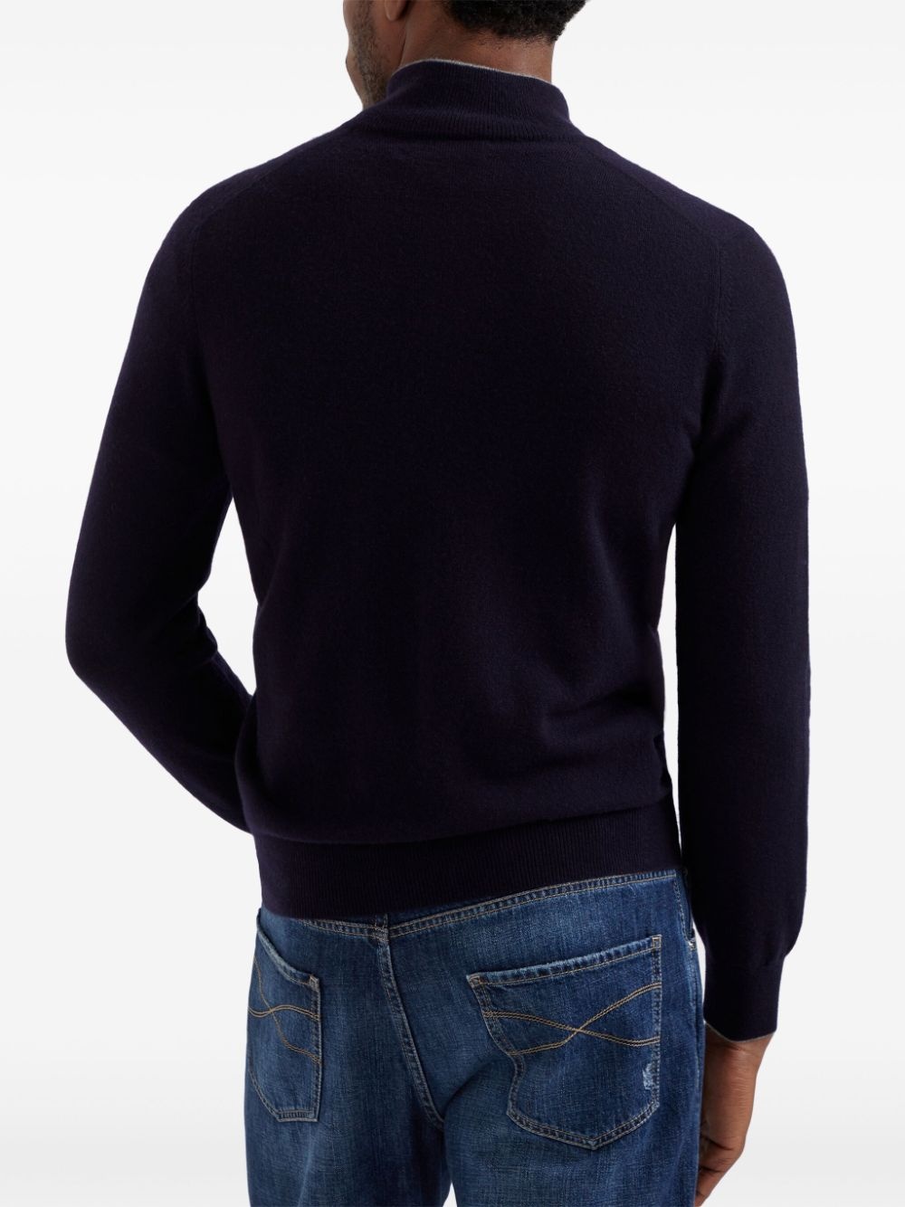 Brunello Cucinelli Zip-fastening Cashmere Jumper - 5