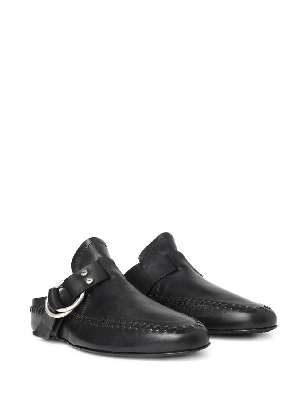 leather mules - 2