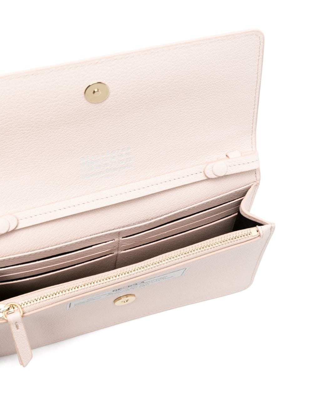 four-stitch leather shoulder bag - 5