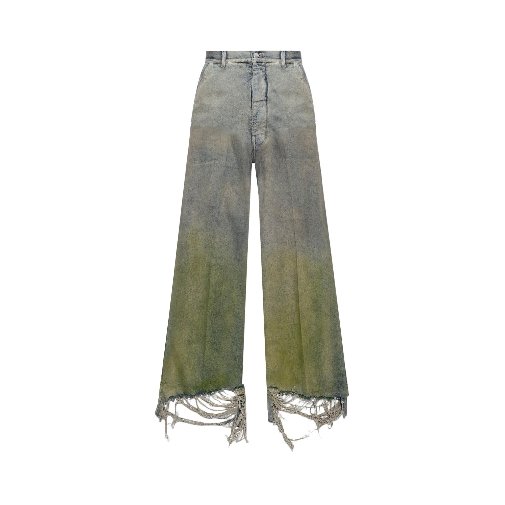 Rick Owens Tailored Belas Jeans 'Pearl/Acid Degrade' - 1