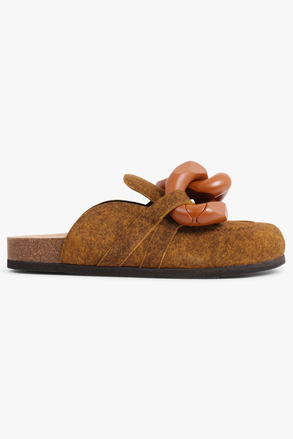 CHAIN MULE SLIP ON LOAFER | TAN - 2