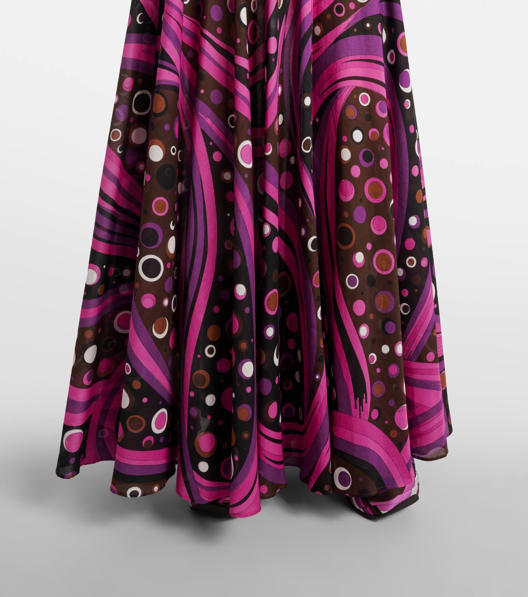 Fontane cotton muslin maxi skirt - 5