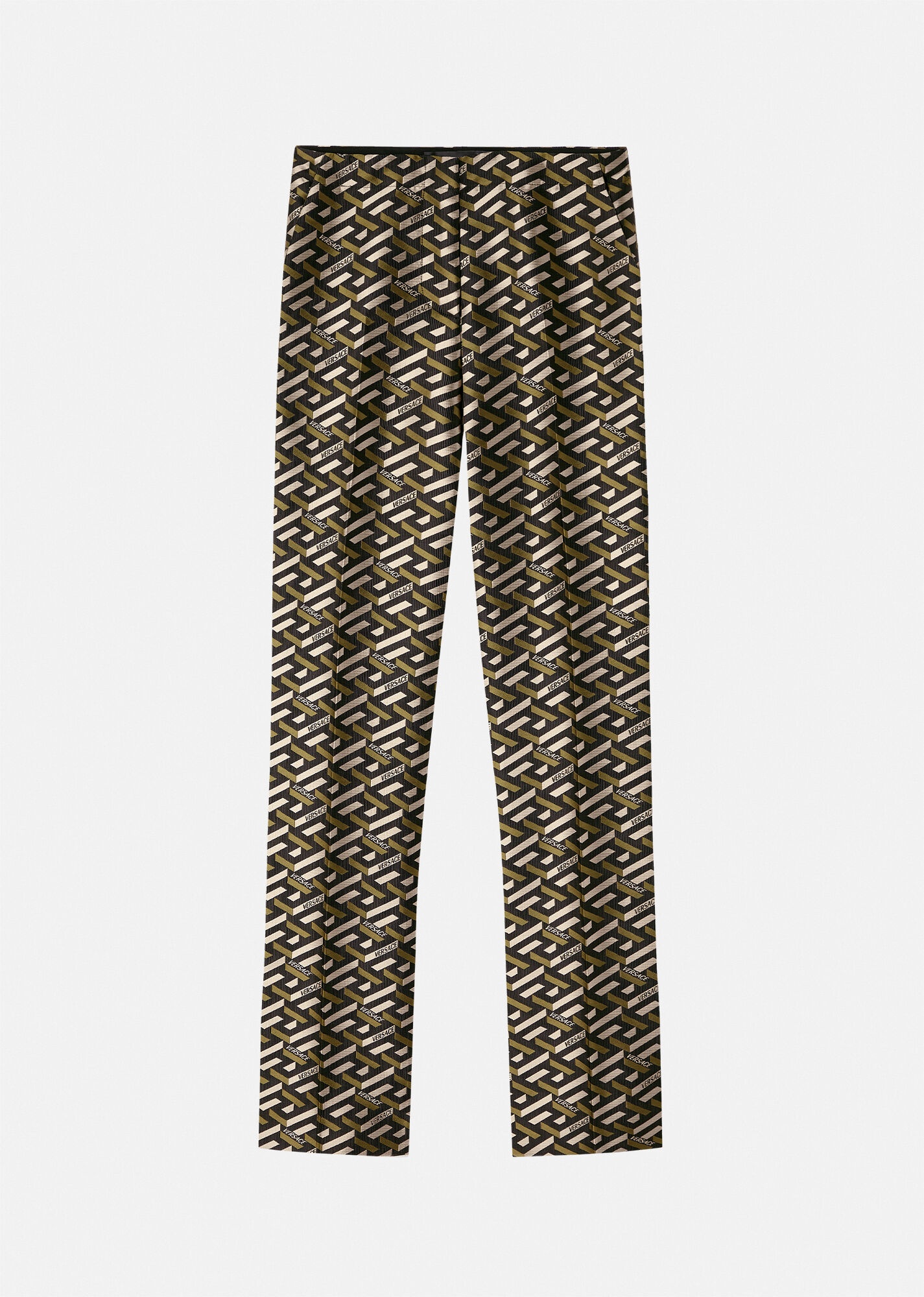 La Greca Jacquard Pants - 1