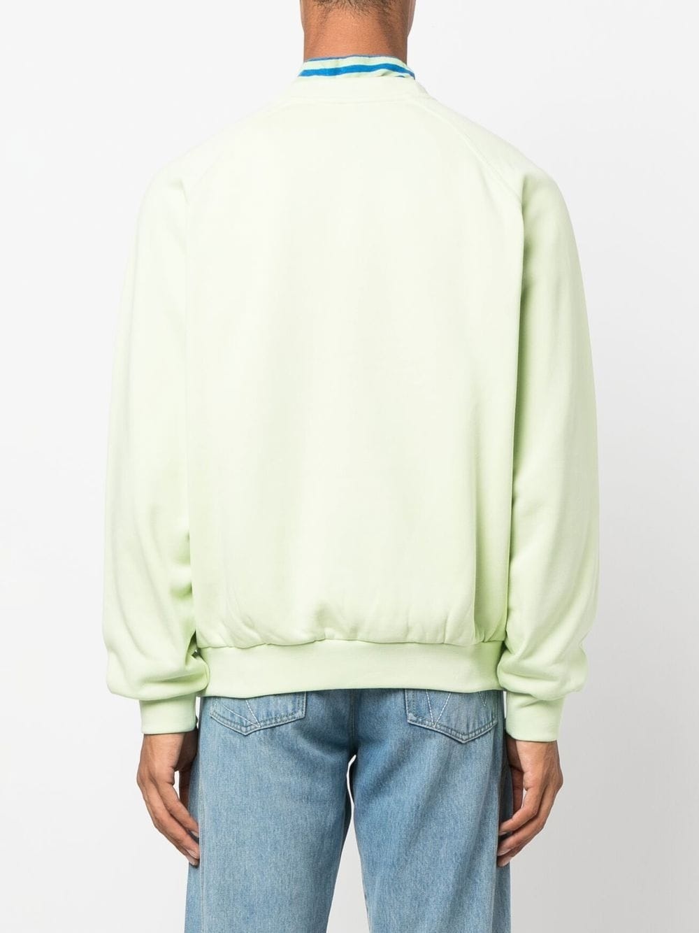 EMBROIDERED-LOGO DETAIL SWEATSHIRT - 3