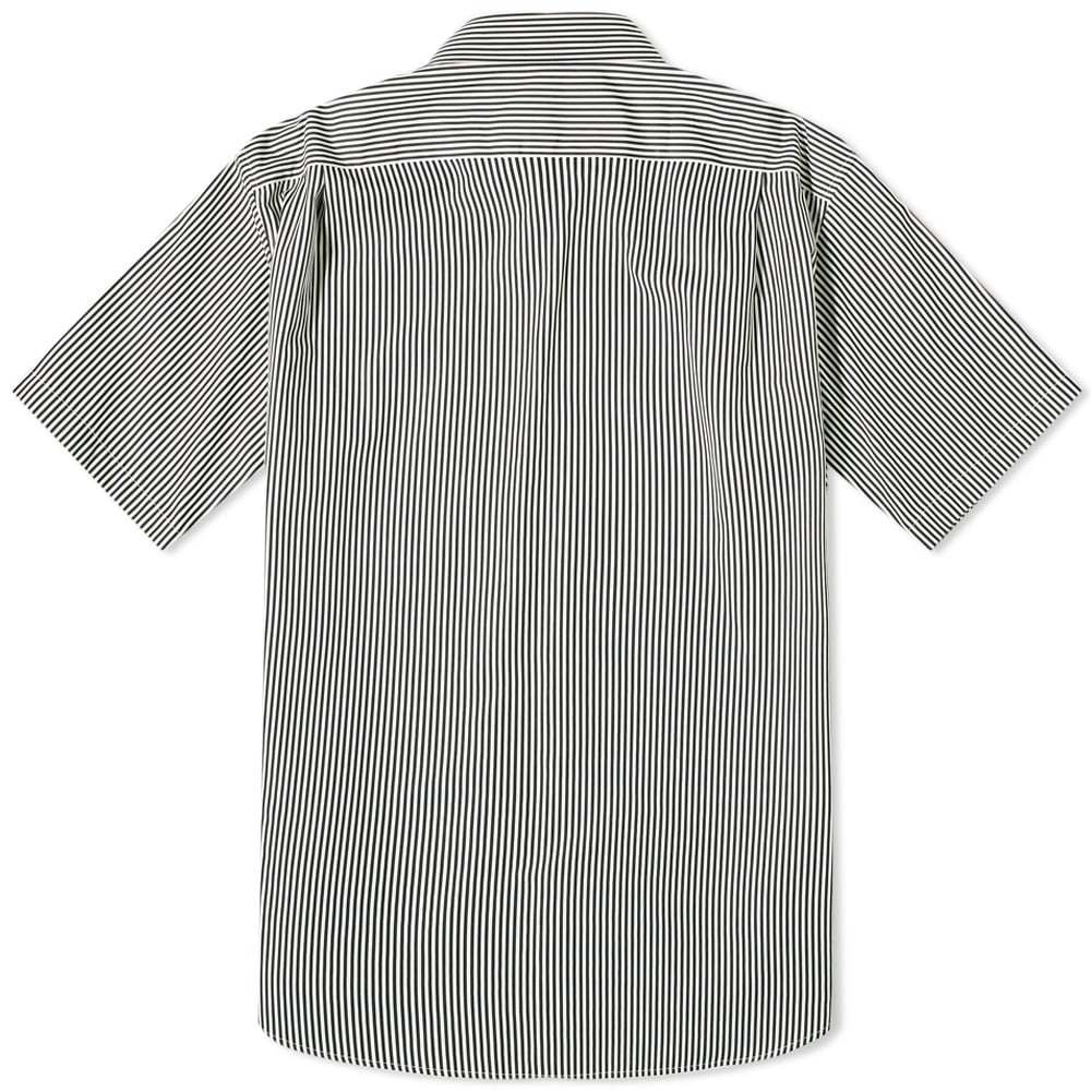 Balenciaga Short Sleeve Stripe Flap Shirt - 2