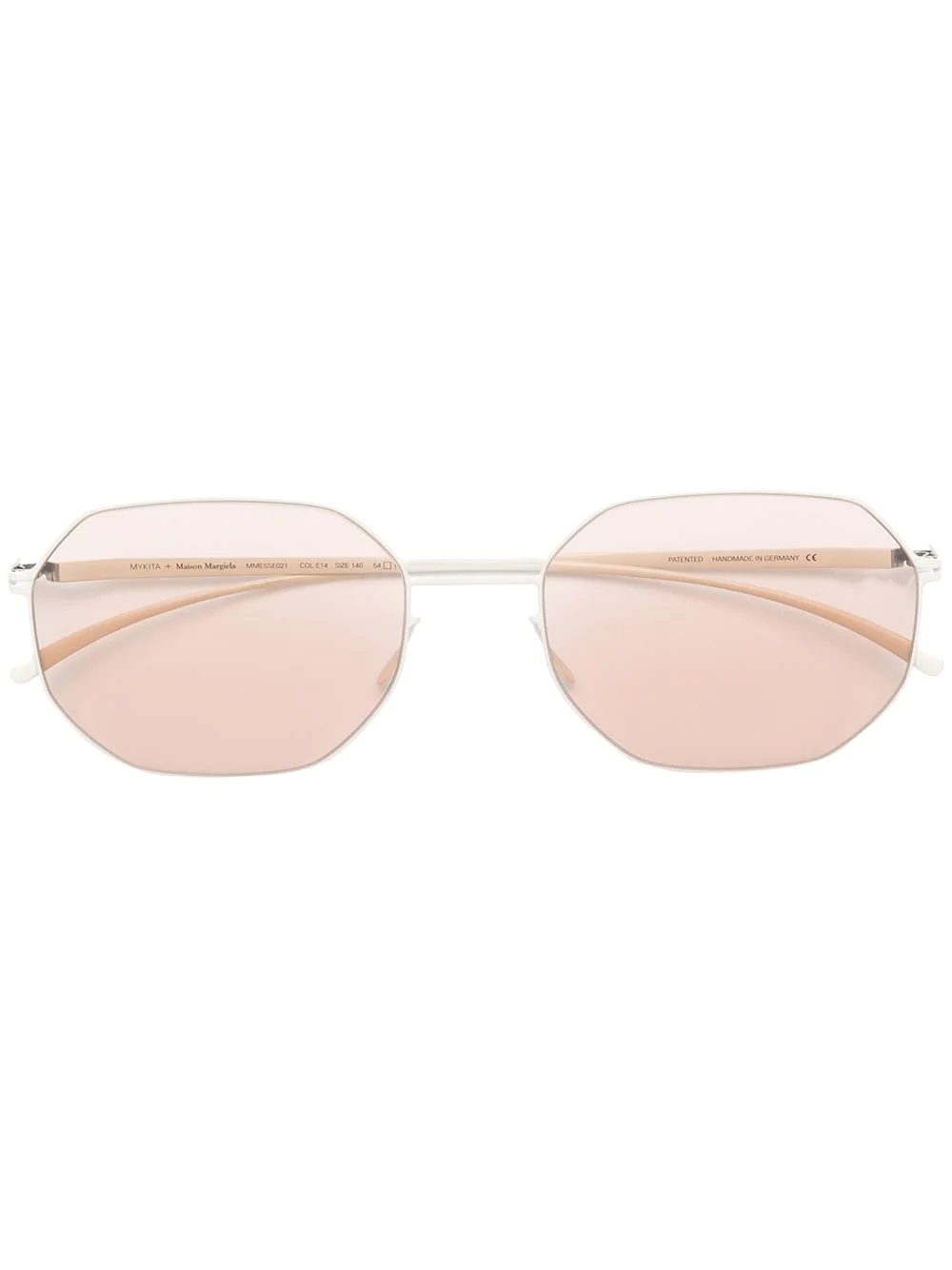 x Maison Margiela octagonal lens sunglasses - 1