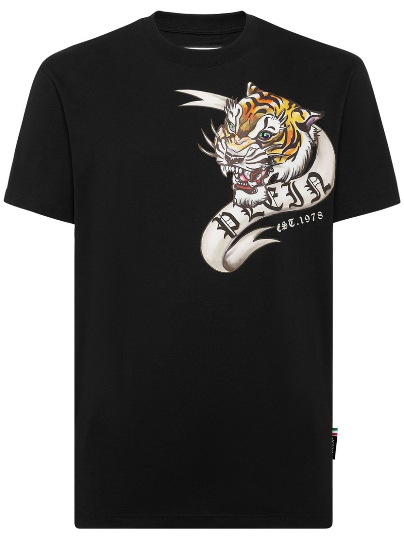 graphic-print cotton T-shirt 1