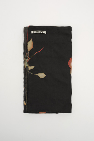 Our Legacy Bandana Night Flower Bouquet Print outlook