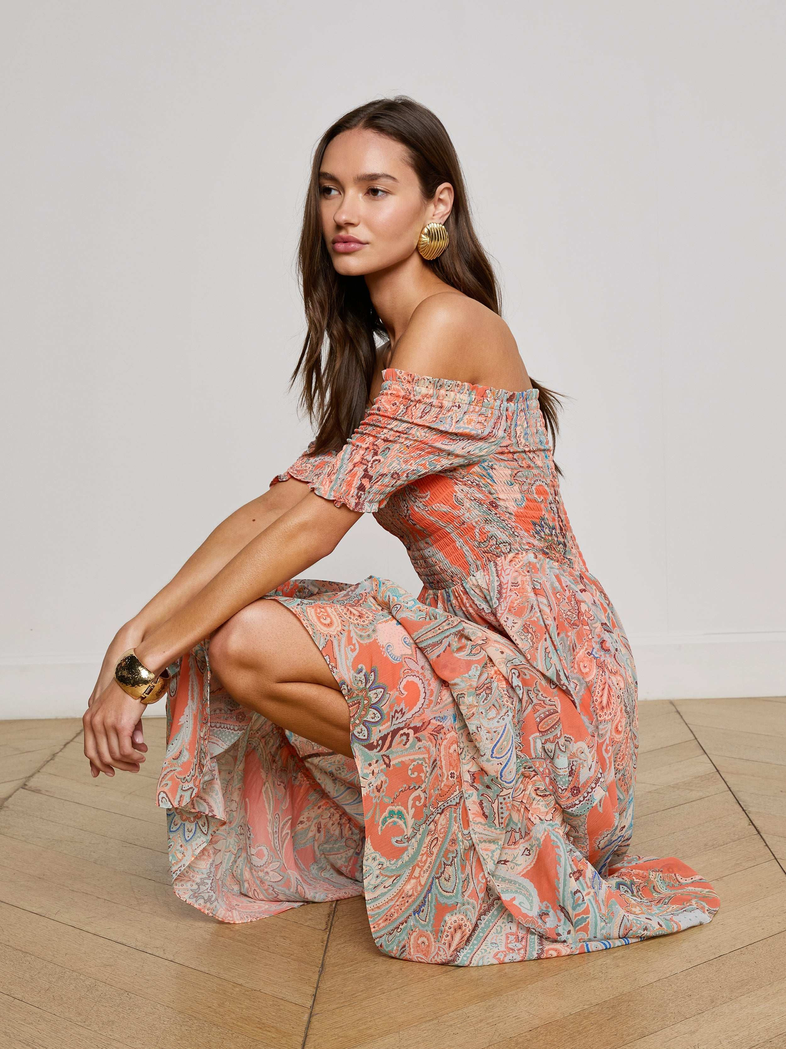 Oriel Off-The-Shoulder Dress - 3