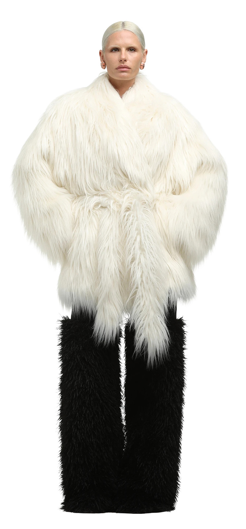 entire studios JUNO COAT CREAM outlook