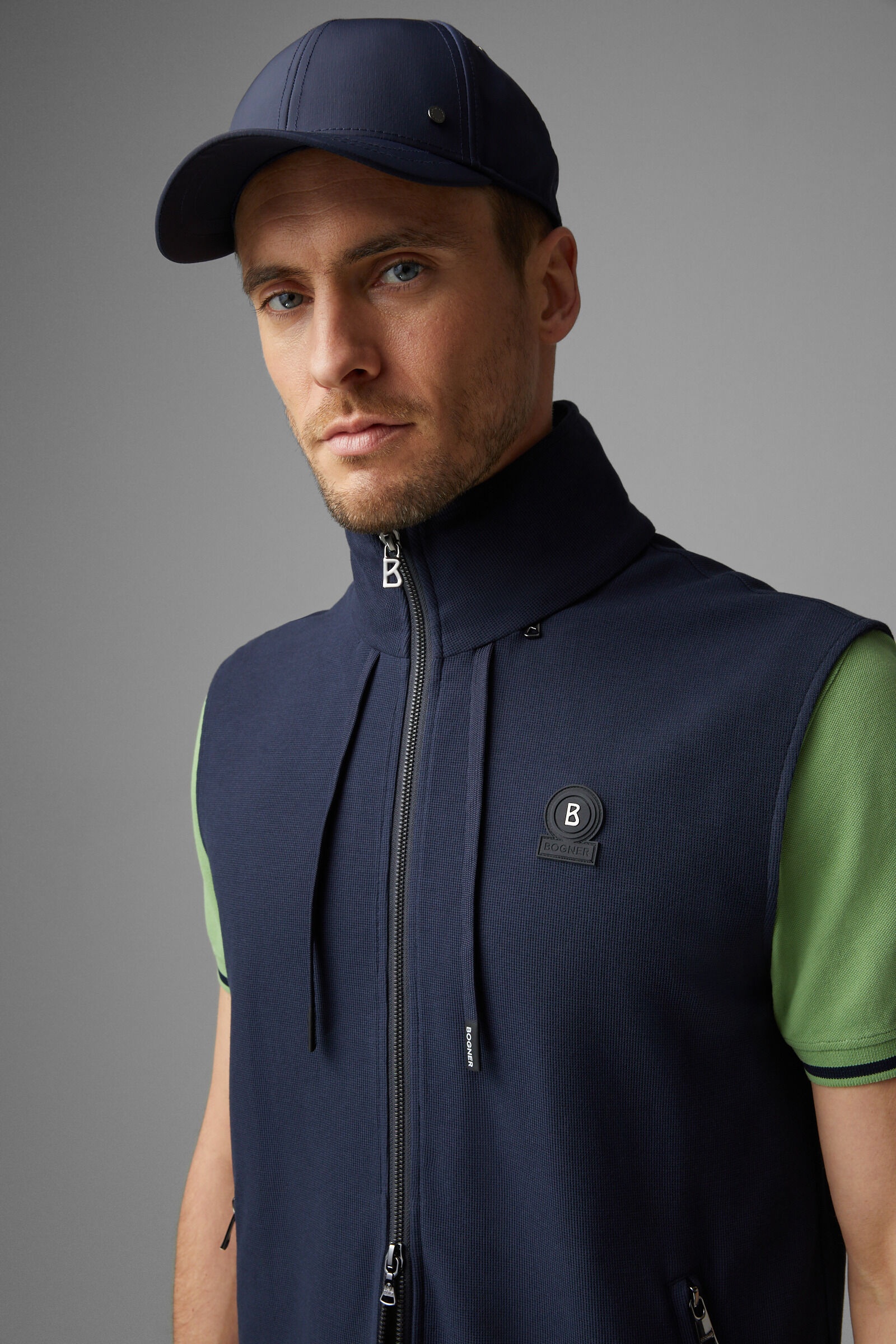 Jester Vest in Navy blue - 5