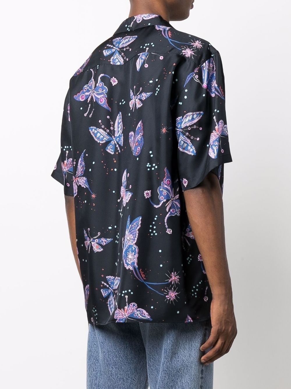 butterfly pattern shirt - 4