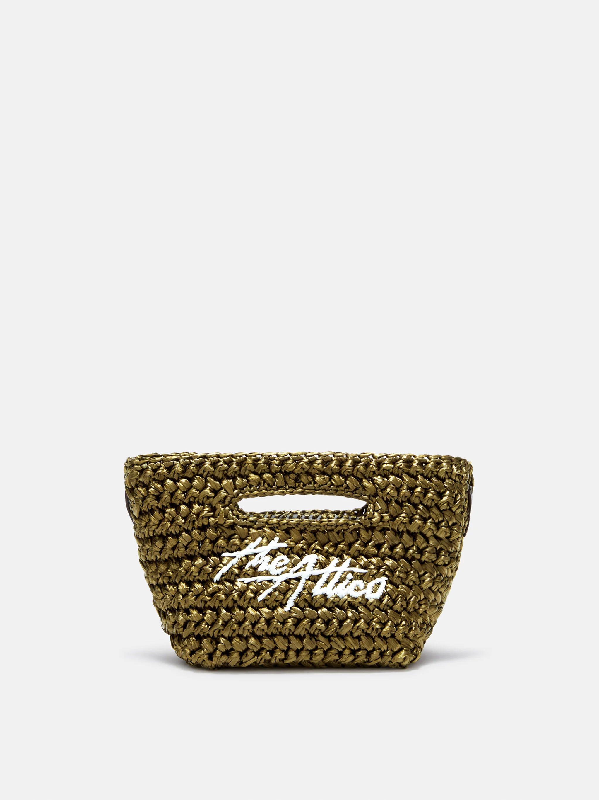 ''VIA DEI GIARDINI 15'' MILITARY GREEN TOTE BAG - 1
