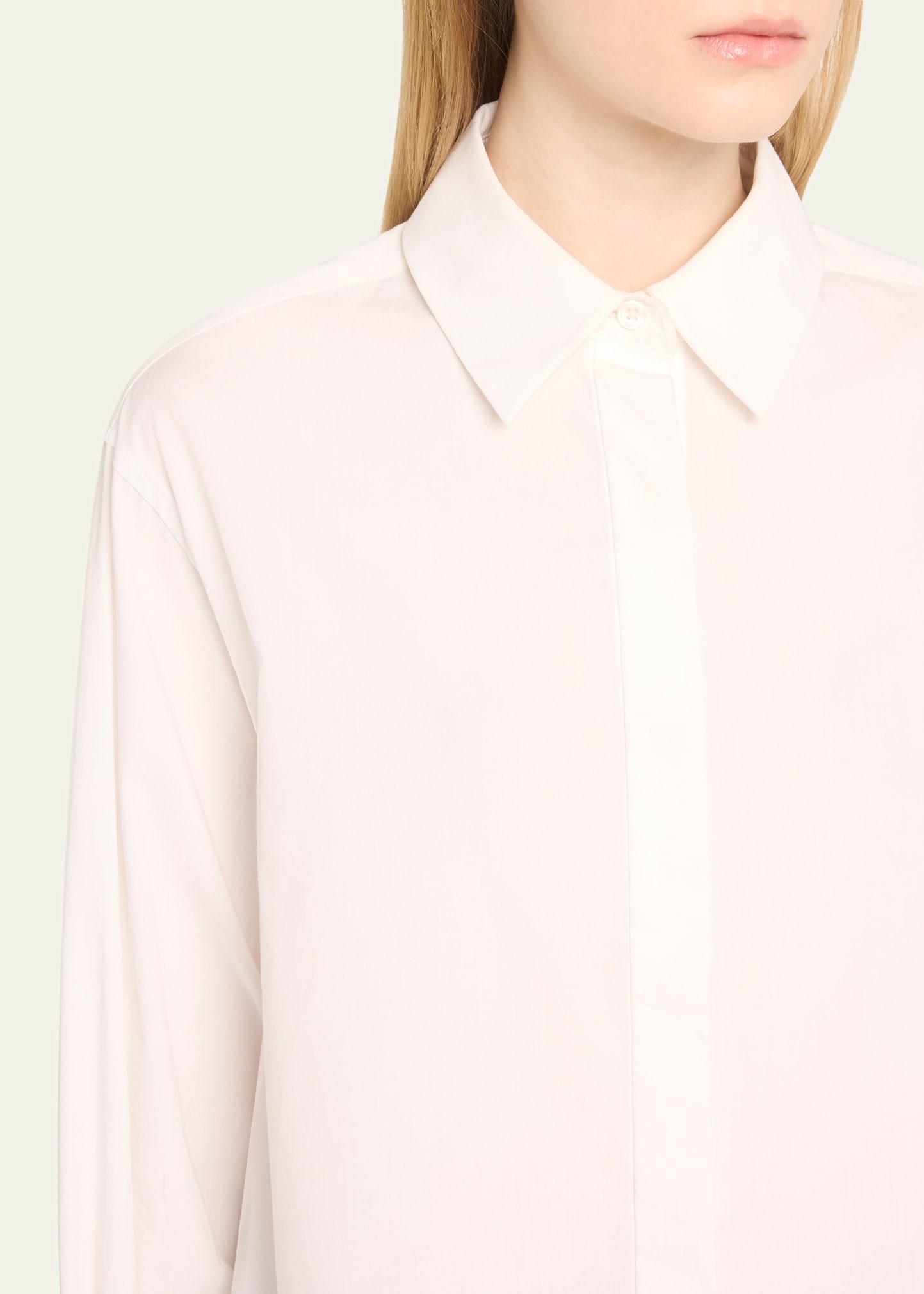 Renata Cropped Button-Front Shirt - 5