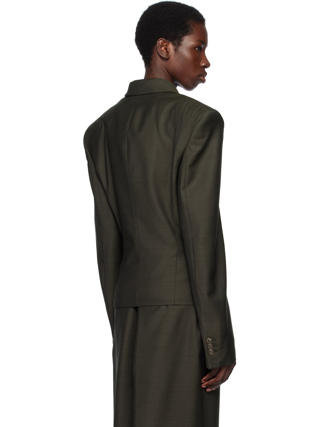 Green Bowie Blazer - 3
