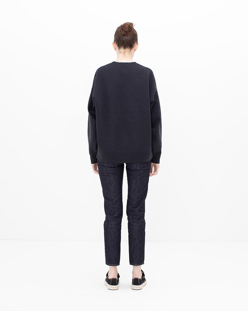 AMPLUS SWEAT L/S W BLACK - 3