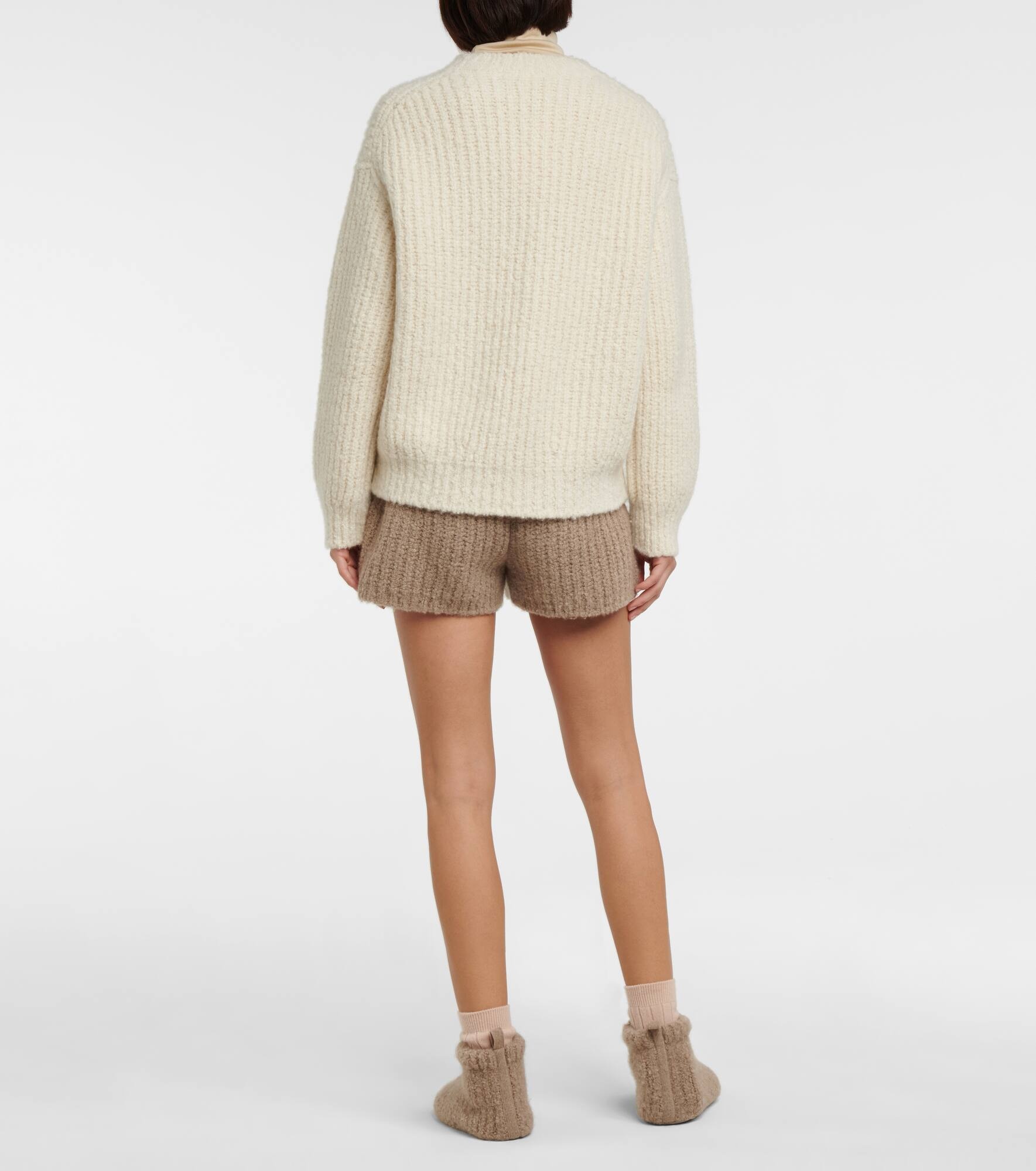 Ribbed-knit cashmere sweater - 3