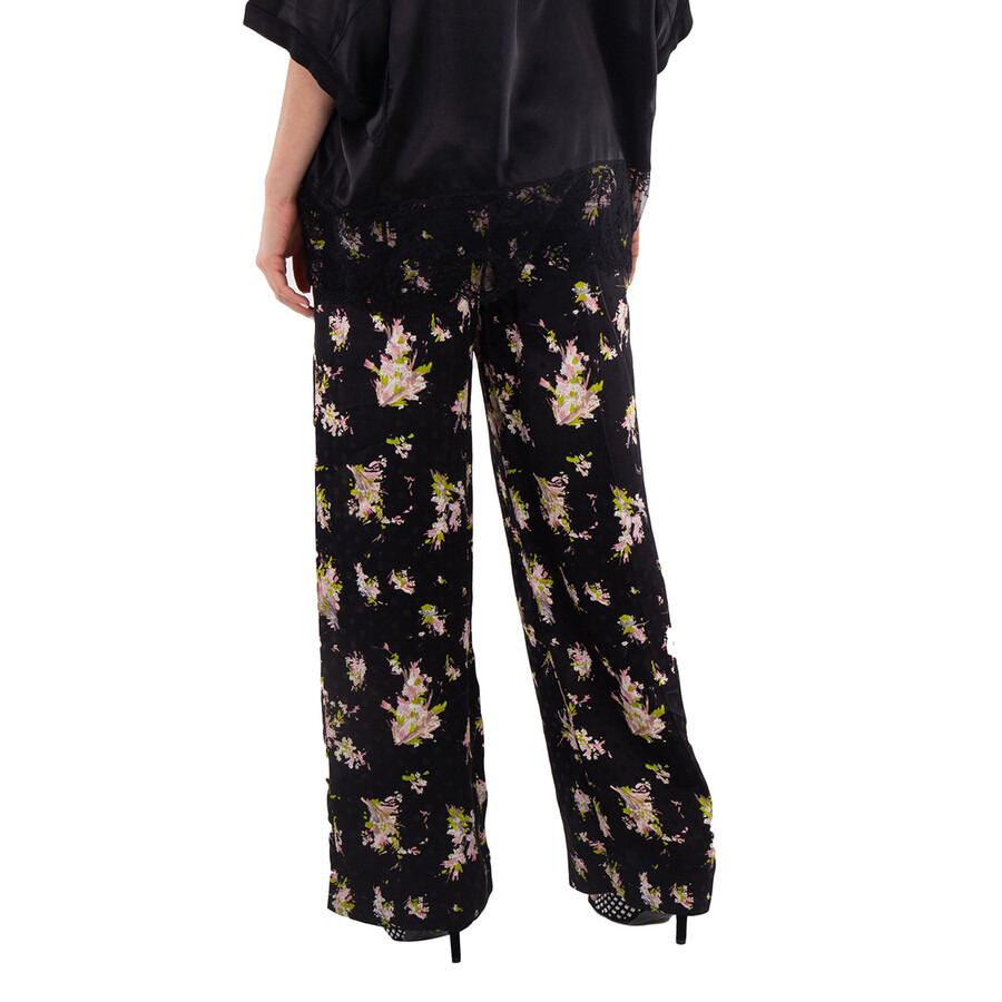 Burberry Ladies Jane Floral Print Trousers - 3