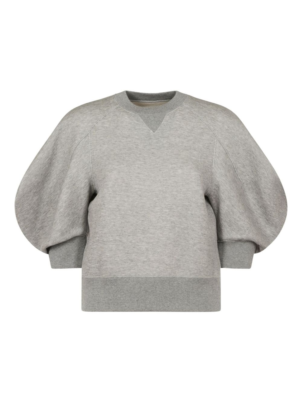 puff-sleeve sweatshirt - 1
