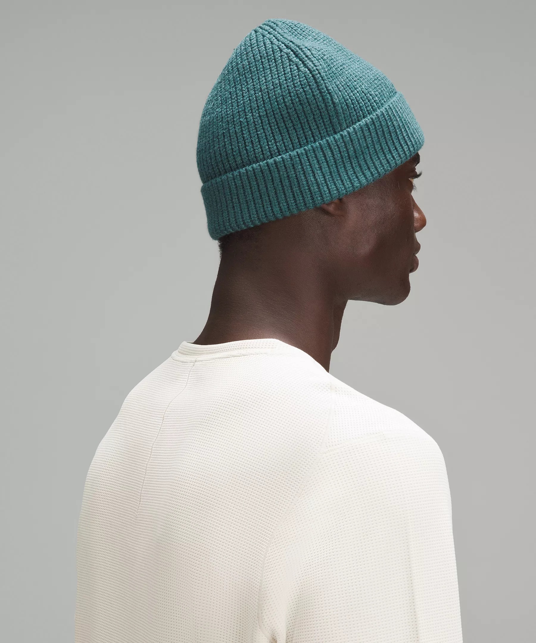 Close-Fit Wool-Blend Ribbed Knit Beanie - 3