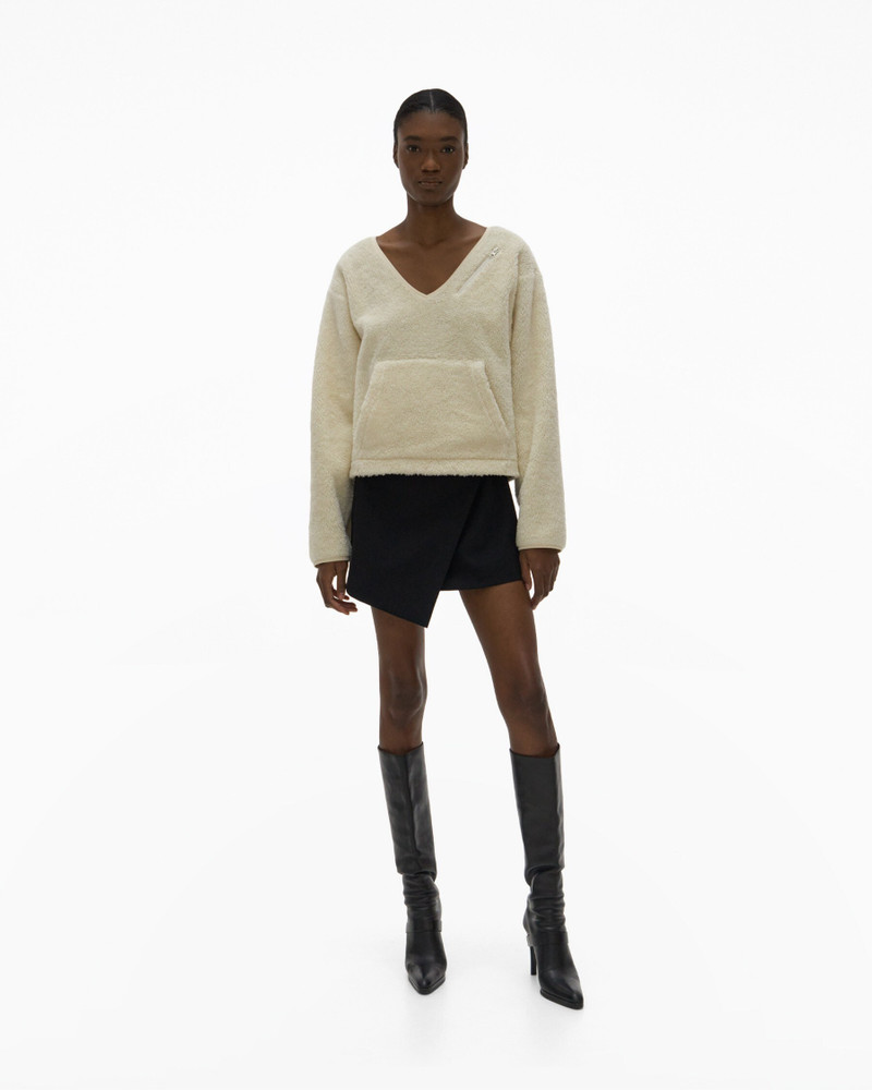 Helmut Lang V-NECK FLEECE SWEATER outlook