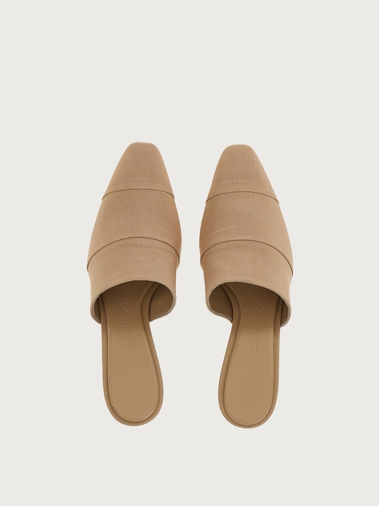 UNDERSTATED GROS-GRAIN MULES - 2