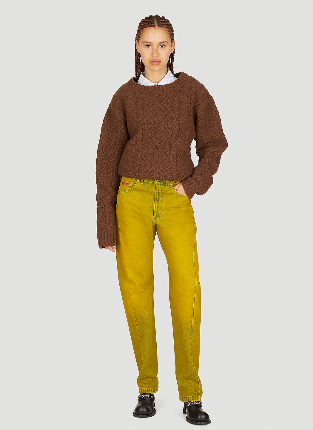 Twist Seam Jeans - 2