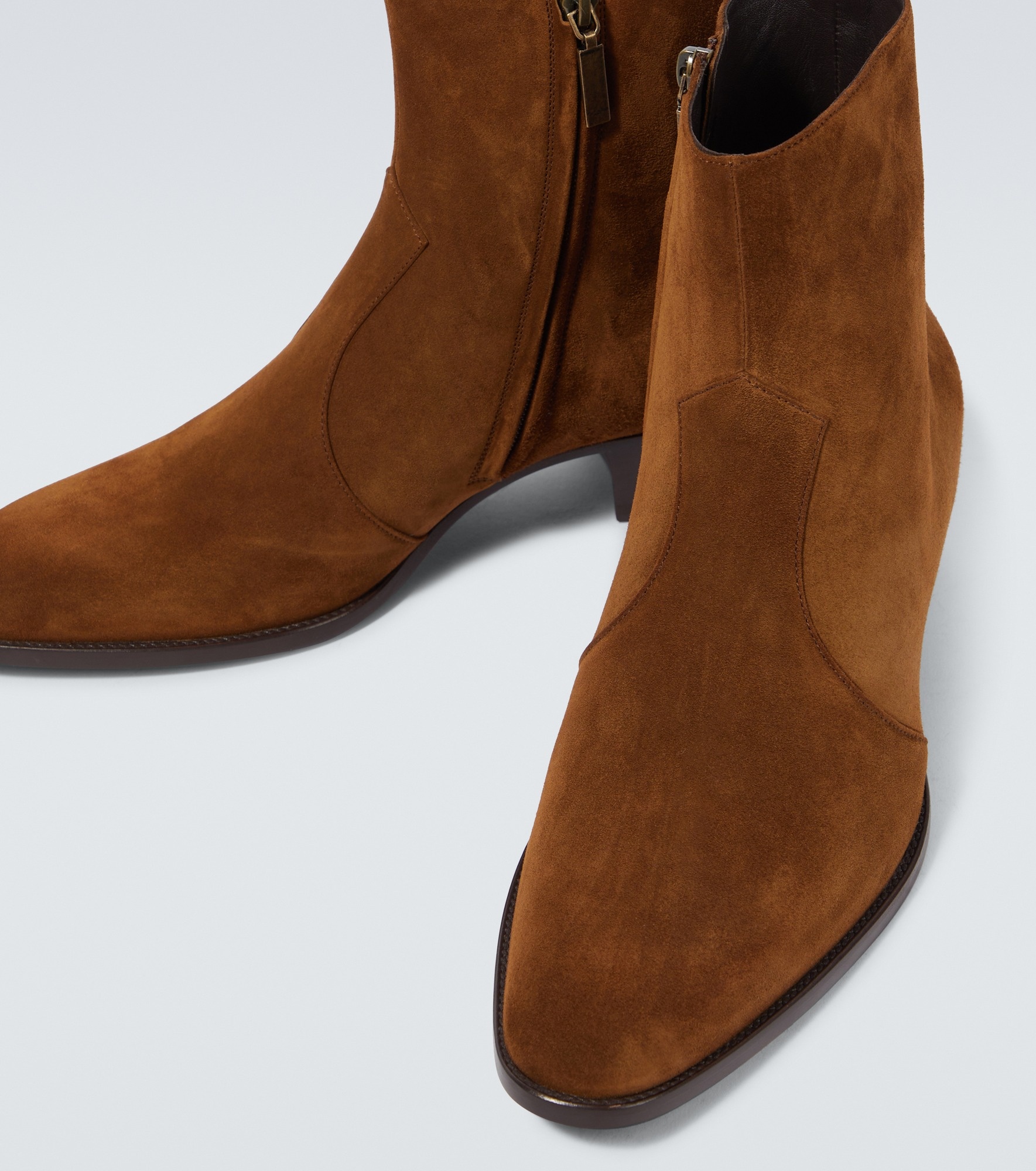 Wyatt suede ankle boots - 3