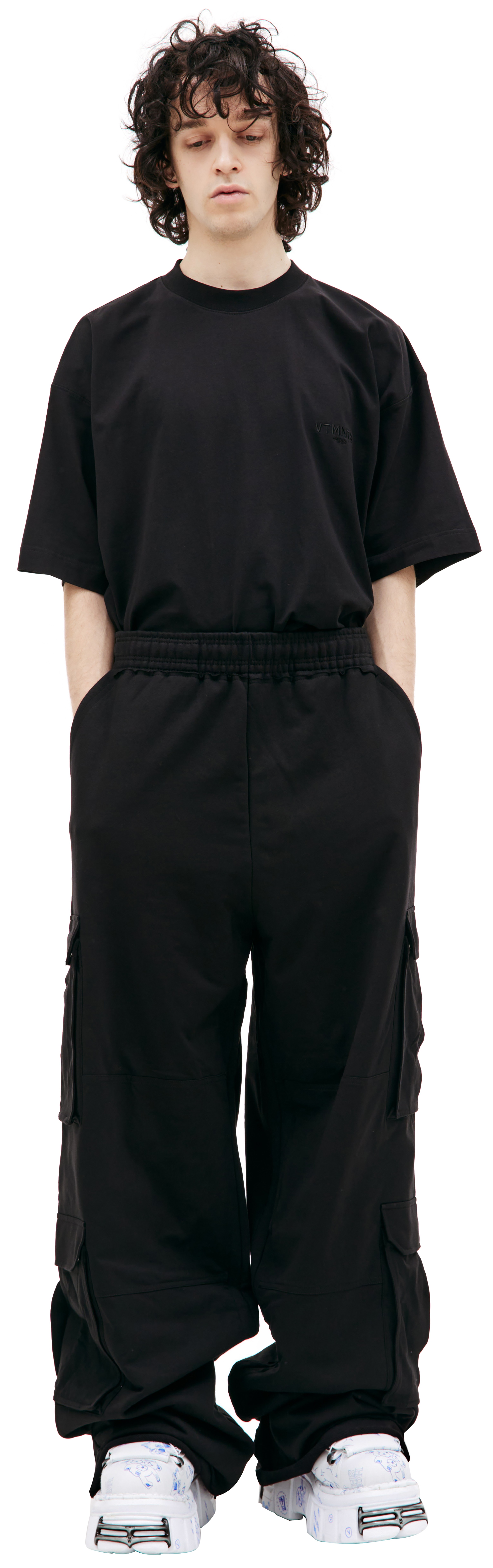 COTTON CARGO TROUSERS - 1