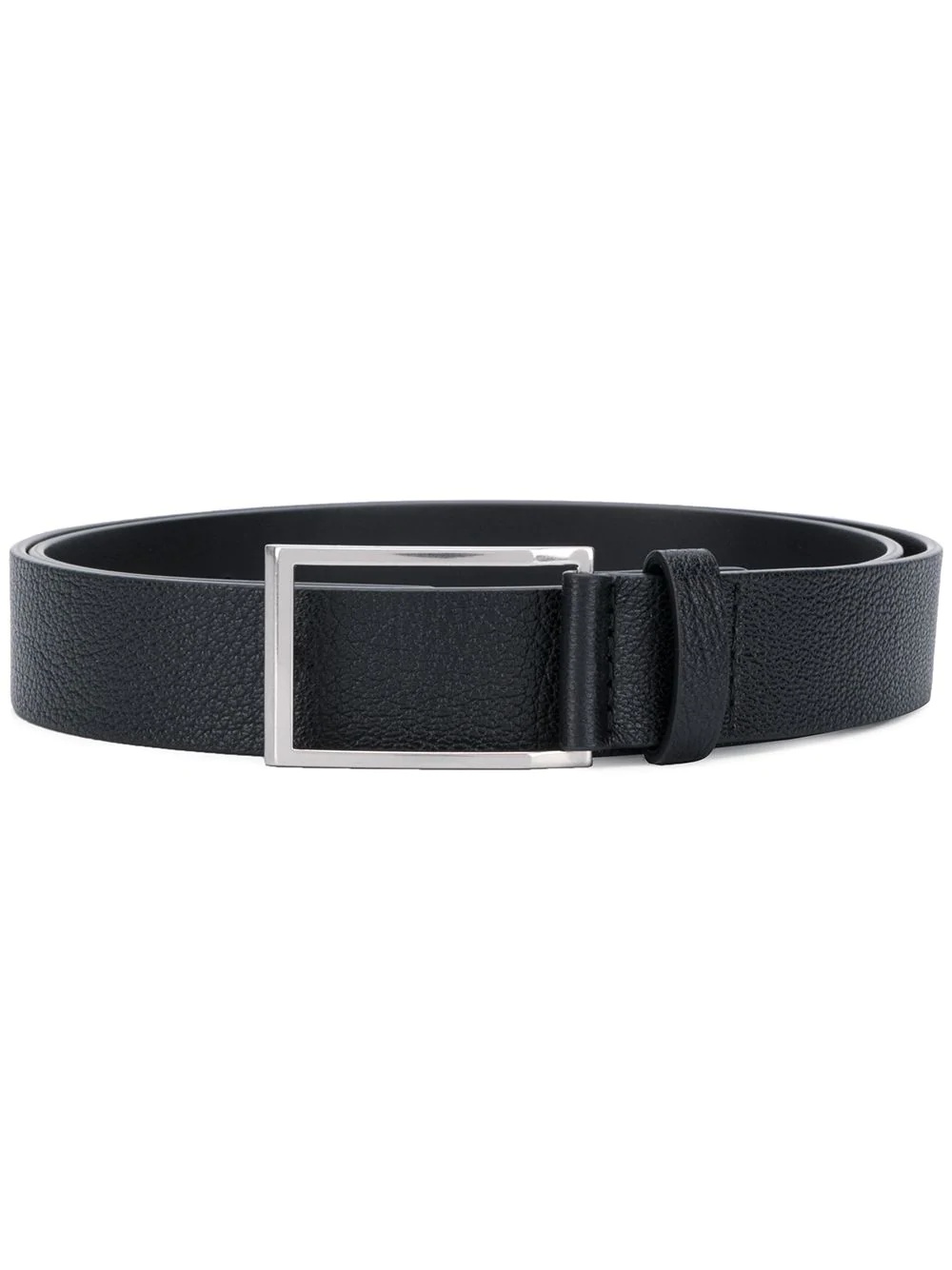 rectangular buckle belt - 1