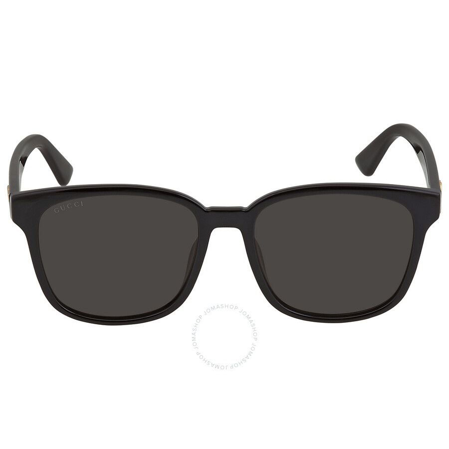 Gucci Grey Square Men's Sunglasses GG0637SK 001 56 - 1