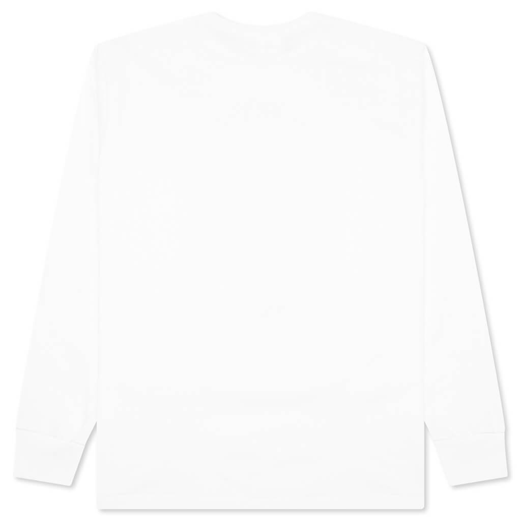 BY BATHING APE L/S TEE - WHITE - 2