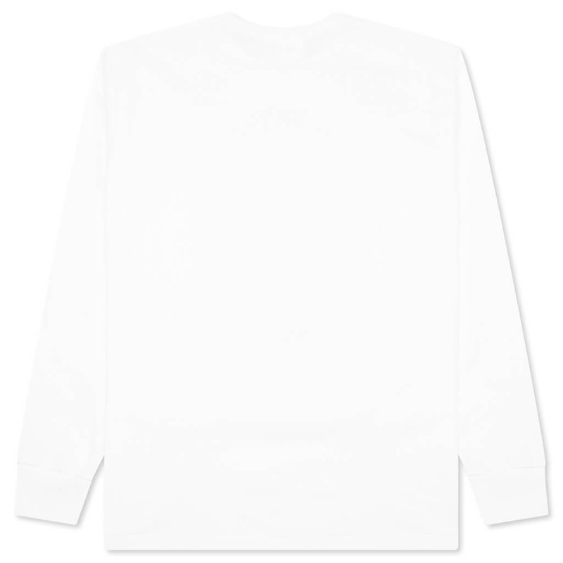 A BATHING APE® BY BATHING APE L/S TEE - WHITE outlook