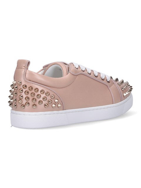 Christian Louboutin Women Seavaste 2' Studs Sneakers - 4