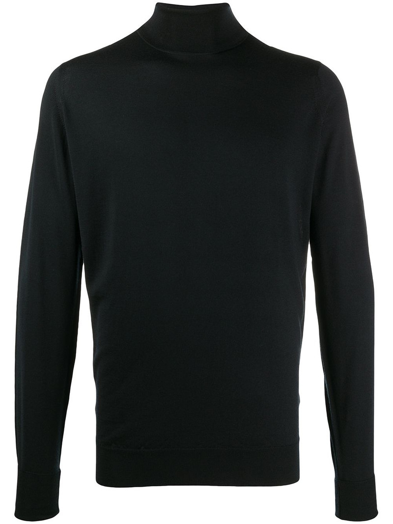 wool roll neck jumper 1