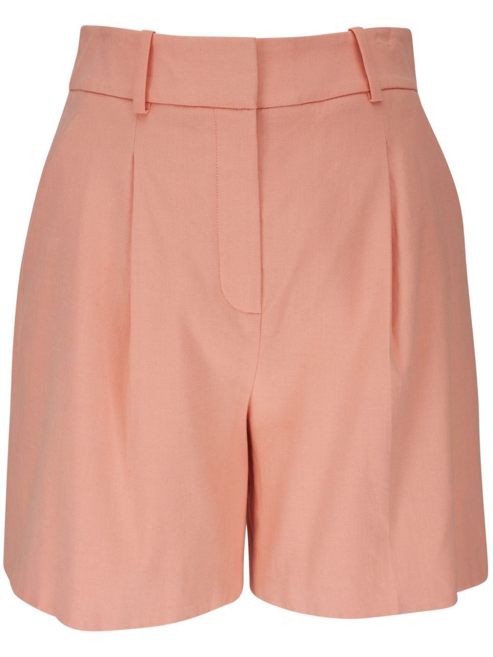 Noemi linen-blend tailored shorts - 1